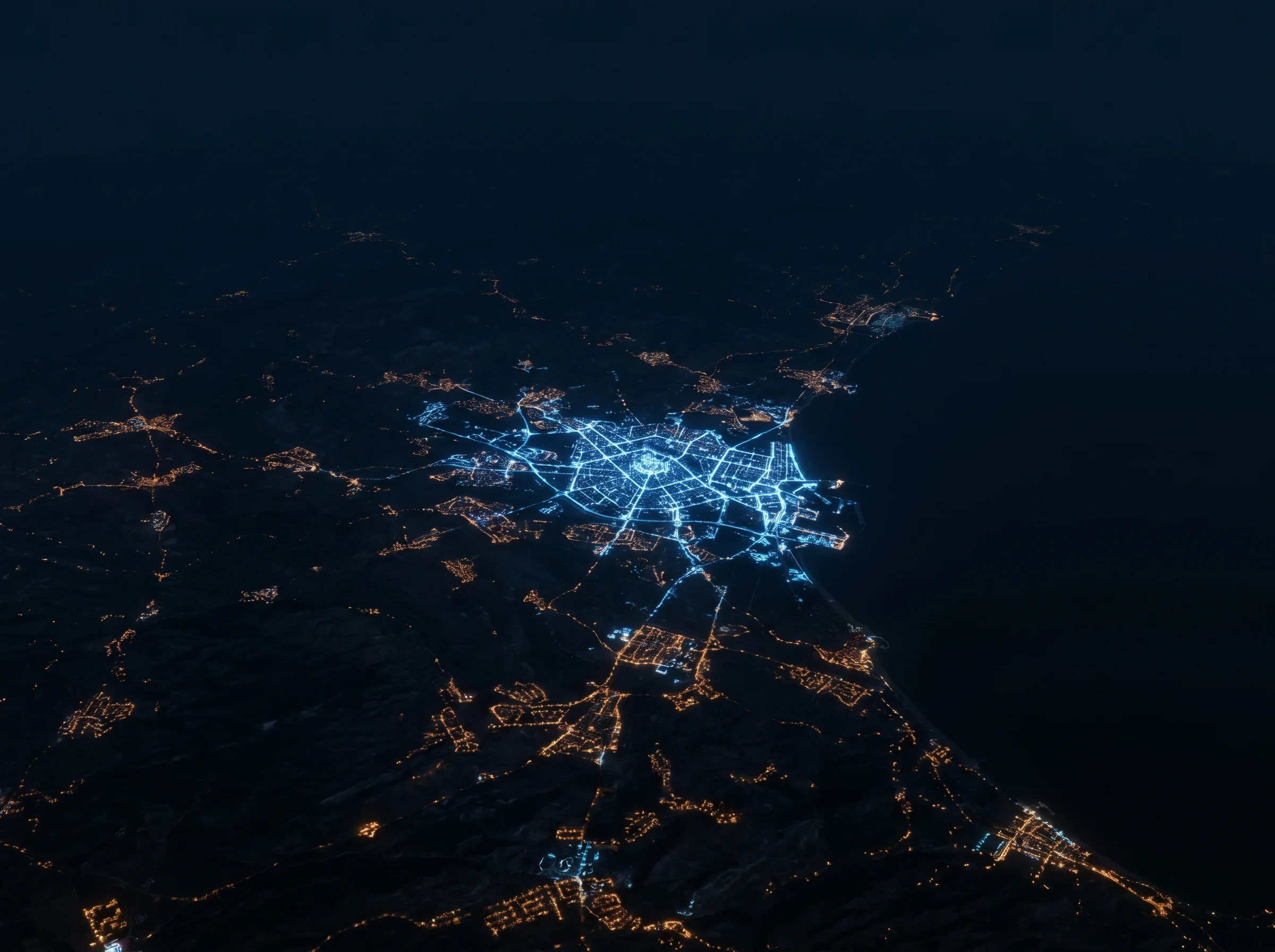 Mapa de cobertura de Hidroturia en Valencia y área metropolitana